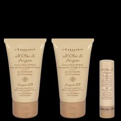Crema Mani All'Olio di Argan e Balsamo Labbra in omaggio