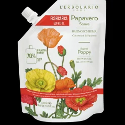 Ecoricarica Bagnoschiuma Papavero Soave