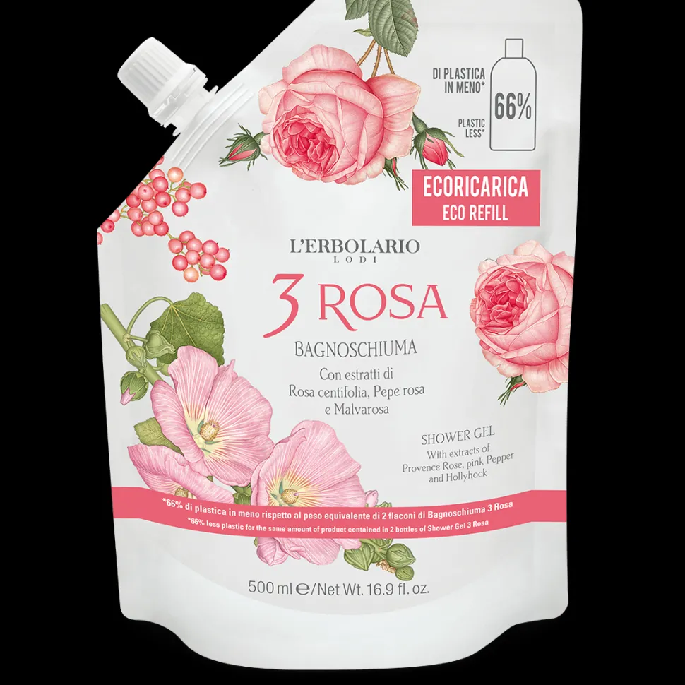 Ecoricarica Bagnoschiuma 3 Rosa