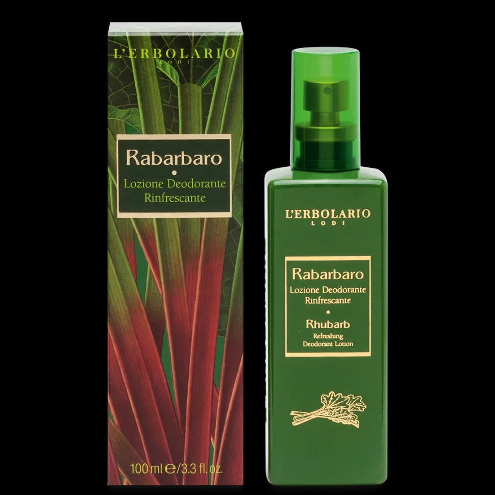 Lozione Deodorante Rinfrescante Rabarbaro