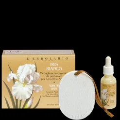 Medaglione per Cassetti e Armadi Iris Bianco