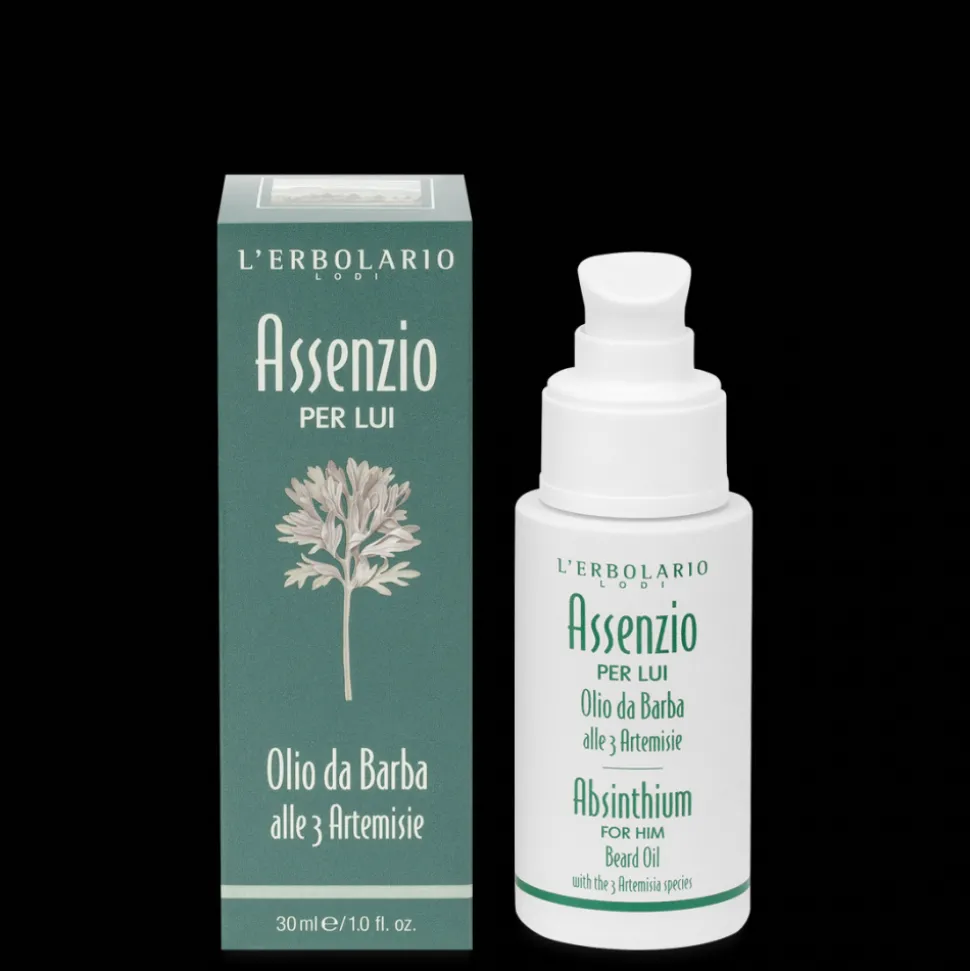 Olio da Barba Assenzio per Lui